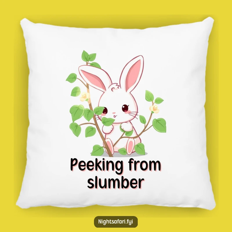Funny Cute Bunny Pillow: Snuggle with Hilarious Luminous Vine Comfort!