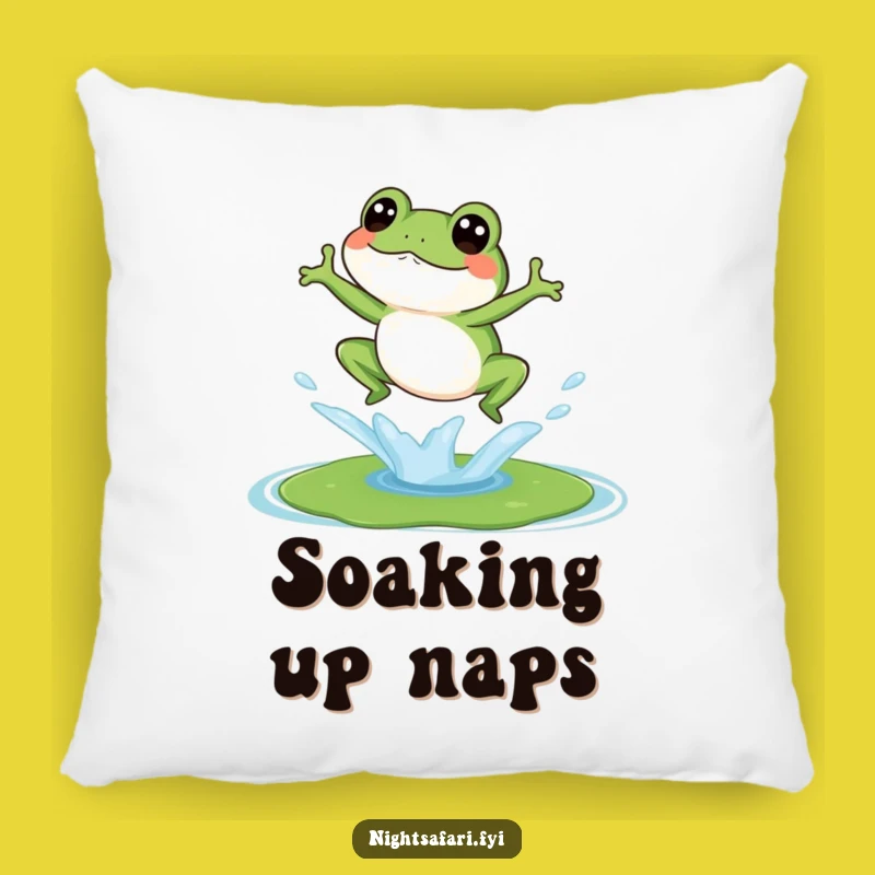 Funny Giggling Frog Pillow - Cozy Up with This Hilarious Amphibian Accent