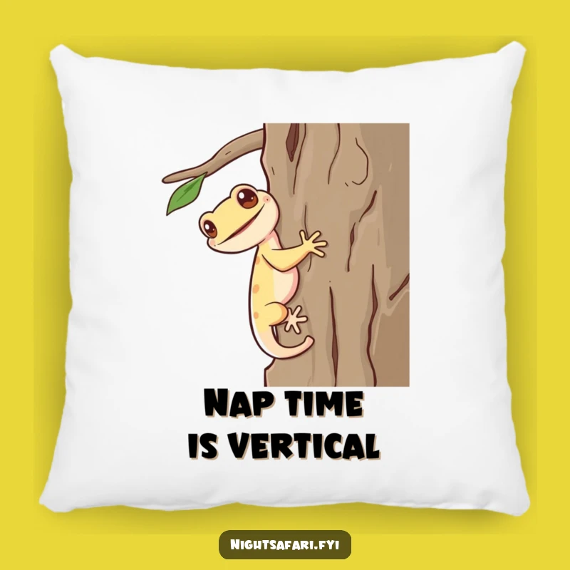 Funny Giggling Gecko Pillow Cozy Gift For A Touch Of Humor