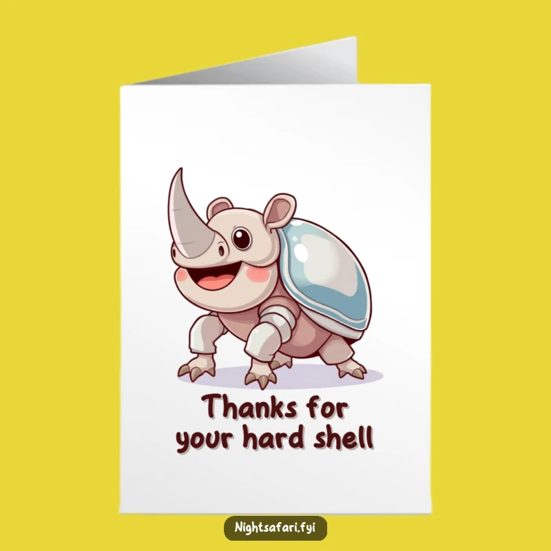 Free Printable Thank You Card: Joyful Beetle Gratitude - Funny Downloadable