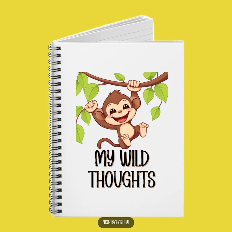 Funny Monkey Vine Notebook: Jot Down Ideas with Primate Humor, Great Funny Gift
