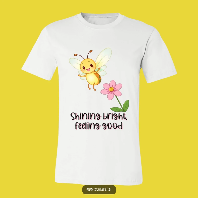 Funny Firefly Glow T-Shirt: Wear Your Inner Light with Joy